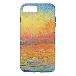 Claude Monet Sunset In Venice Impressionist Art iPhone 8 Plus/7 Plus Case