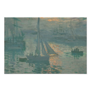 Claude Monet – Sunset (Marine) Photo Print