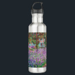 Claude Monet - The Artist's Garden at Giverny 710 Ml Water Bottle<br><div class="desc">The Artist's Garden at Giverny / Le Jardin de l'artiste a Giverny - Claude Monet,  1900</div>
