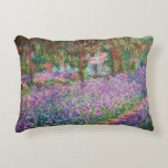 Claude Monet - The Artist's Garden at Giverny Accent Pillow<br><div class="desc">The Artist's Garden at Giverny / Le Jardin de l'artiste a Giverny - Claude Monet,  1900</div>