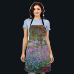 Claude Monet - The Artist's Garden at Giverny Apron<br><div class="desc">The Artist's Garden at Giverny / Le Jardin de l'artiste a Giverny - Claude Monet,  1900</div>