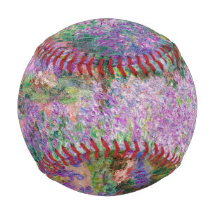 Claude Monet - The Artist's Garden at Giverny Baseball