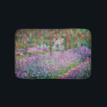 Claude Monet - The Artist's Garden at Giverny Bath Mat<br><div class="desc">The Artist's Garden at Giverny / Le Jardin de l'artiste a Giverny - Claude Monet,  1900</div>