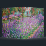 Claude Monet - The Artist's Garden at Giverny Binder<br><div class="desc">The Artist's Garden at Giverny / Le Jardin de l'artiste a Giverny - Claude Monet,  1900</div>