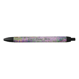 Claude Monet - The Artist's Garden at Giverny Black Ink Pen