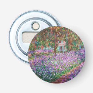 Claude Monet - The Artist's Garden at Giverny Bottle Opener