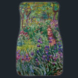 Claude Monet - The Artist's Garden at Giverny Car Mat<br><div class="desc">Claude Monet - The Artist's Garden at Giverny</div>