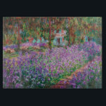 Claude Monet - The Artist's Garden at Giverny Cutting Board<br><div class="desc">The Artist's Garden at Giverny / Le Jardin de l'artiste a Giverny - Claude Monet,  1900</div>