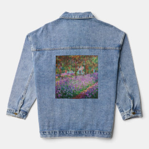 Claude Monet - The Artist's Garden at Giverny Denim Jacket