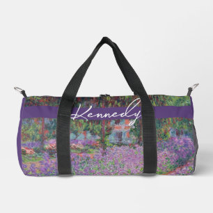 Claude Monet The Artist's Garden at Giverny Duffle Bag