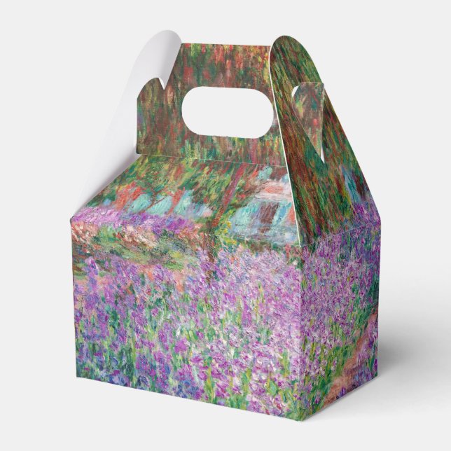 Claude Monet - The Artist's Garden at Giverny Favor Box (Front Side)