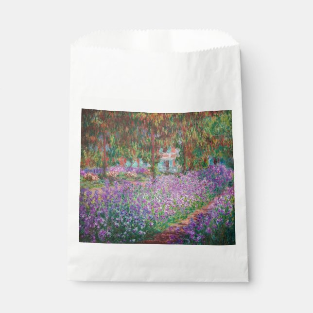 Claude Monet - The Artist's Garden at Giverny Favour Bag (Front)