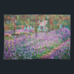 Claude Monet - The Artist's Garden at Giverny Kitchen Towel<br><div class="desc">The Artist's Garden at Giverny / Le Jardin de l'artiste a Giverny - Claude Monet,  1900</div>