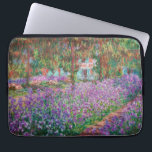 Claude Monet - The Artist's Garden at Giverny Laptop Sleeve<br><div class="desc">The Artist's Garden at Giverny / Le Jardin de l'artiste a Giverny - Claude Monet,  1900</div>