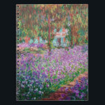 Claude Monet - The Artist's Garden at Giverny Notebook<br><div class="desc">The Artist's Garden at Giverny / Le Jardin de l'artiste a Giverny - Claude Monet,  1900</div>