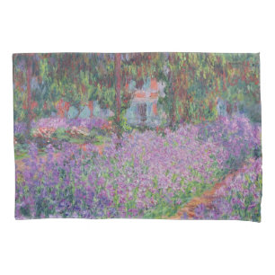 Claude Monet The Artist's Garden at Giverny Pillowcase