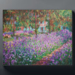 Claude Monet - The Artist's Garden at Giverny Plaque<br><div class="desc">The Artist's Garden at Giverny / Le Jardin de l'artiste a Giverny - Claude Monet,  1900</div>