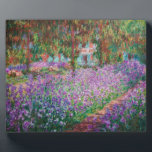 Claude Monet - The Artist's Garden at Giverny Plaque<br><div class="desc">The Artist's Garden at Giverny / Le Jardin de l'artiste a Giverny - Claude Monet,  1900</div>