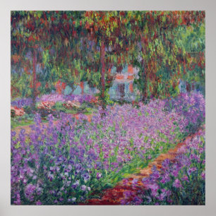 Claude Monet   The Artist's Garden at Giverny Poster