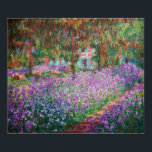 Claude Monet - The Artist's Garden at Giverny Poster<br><div class="desc">The Artist's Garden at Giverny / Le Jardin de l'artiste a Giverny - Claude Monet,  1900</div>
