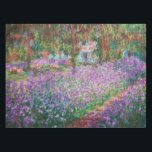 Claude Monet - The Artist's Garden at Giverny Tablecloth<br><div class="desc">The Artist's Garden at Giverny / Le Jardin de l'artiste a Giverny - Claude Monet,  1900</div>