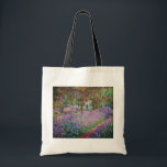 Claude Monet - The Artist's Garden at Giverny Tote Bag<br><div class="desc">The Artist's Garden at Giverny / Le Jardin de l'artiste a Giverny - Claude Monet,  1900</div>