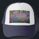 Claude Monet - The Artist's Garden at Giverny Trucker Hat<br><div class="desc">The Artist's Garden at Giverny / Le Jardin de l'artiste a Giverny - Claude Monet,  1900</div>
