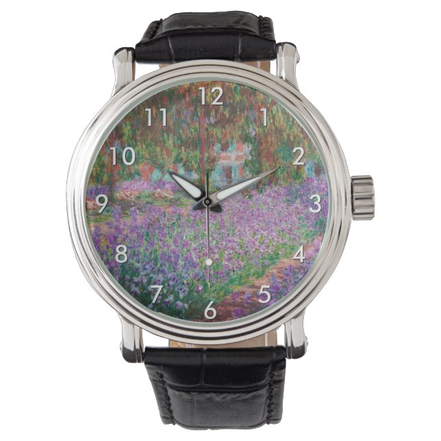 Claude Monet - The Artist's Garden at Giverny Watch (Front)