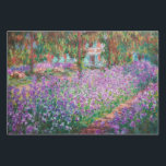 Claude Monet - The Artist's Garden at Giverny Wrapping Paper Sheet<br><div class="desc">The Artist's Garden at Giverny / Le Jardin de l'artiste a Giverny - Claude Monet,  1900</div>