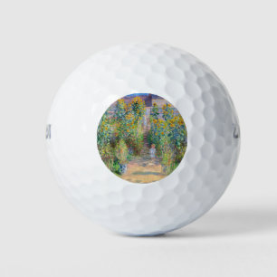 Claude Monet - The Artist's Garden at Vetheuil Golf Balls