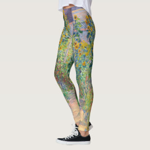 Claude Monet - The Artist's Garden at Vetheuil Leggings