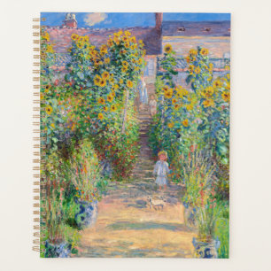 Claude Monet - The Artist's Garden at Vetheuil Planner