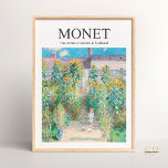 Claude Monet The Artist's Garden at Vetheuil Print<br><div class="desc">Step into the serene beauty of Claude Monet's art with this exquisite art print. Featuring the enchanting painting "The Artist's Garden at Vetheuil, " this masterpiece captures the essence of the artist's love for nature and his skilful play of light and colour. Elevate your living space with a touch of...</div>