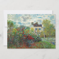 Claude Monet - The Artist's Garden in Argenteuil
