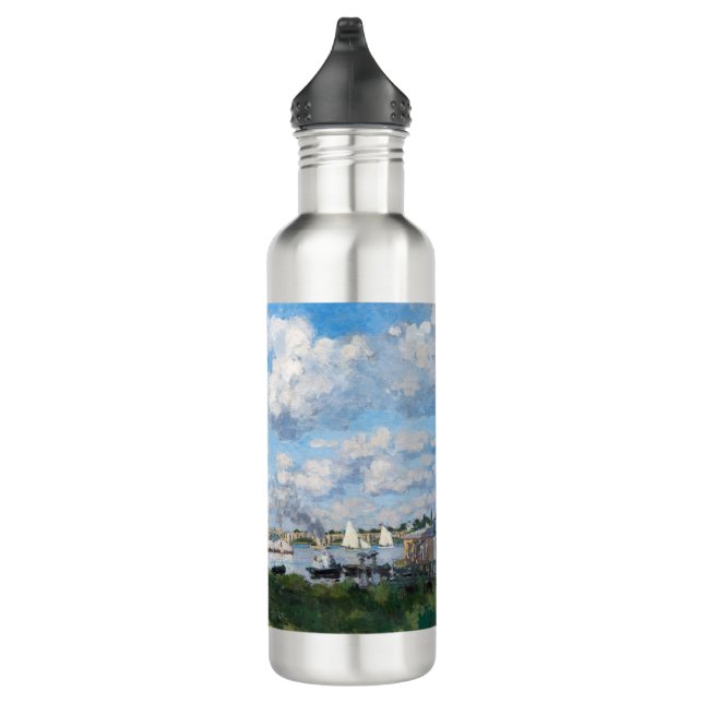 Claude Monet - The Basin at Argenteuil 710 Ml Water Bottle (Right)