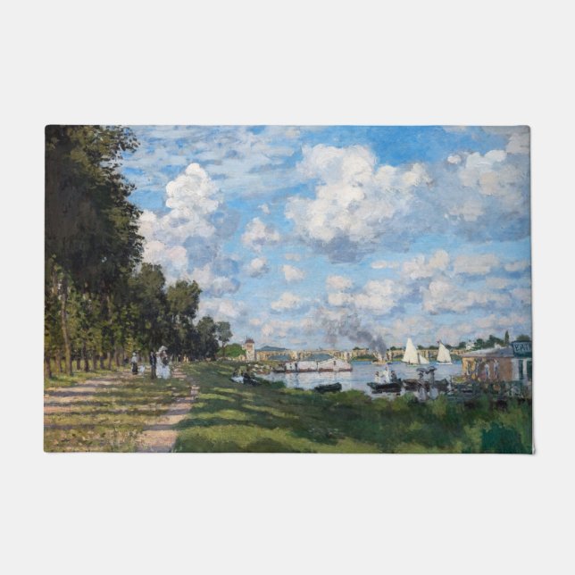 Claude Monet - The Basin at Argenteuil Doormat (Front)