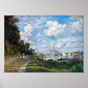 Claude Monet - The Basin at Argenteuil Poster
