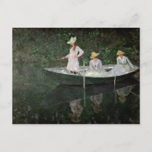 Claude Monet The Boat at Giverny, c.1887 Postcard