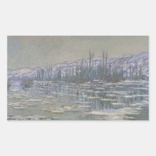 Claude Monet - The Break-up of the Ice Sticker