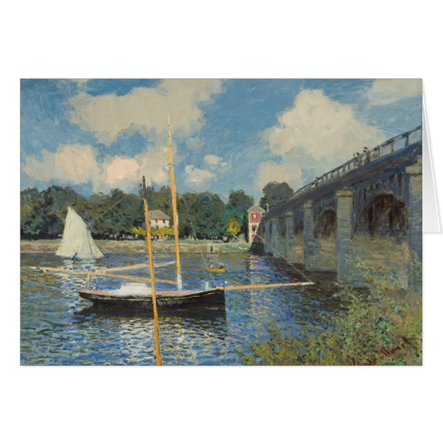 Claude Monet | The Bridge at Argenteuil (Front Horizontal)