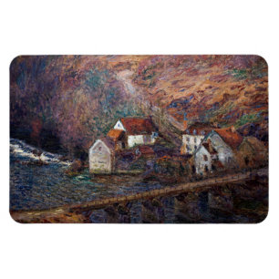 Claude Monet - The Bridge at Vervy Magnet