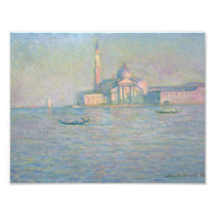 Claude Monet - The Church of San Giorgio Maggiore, Photo Print