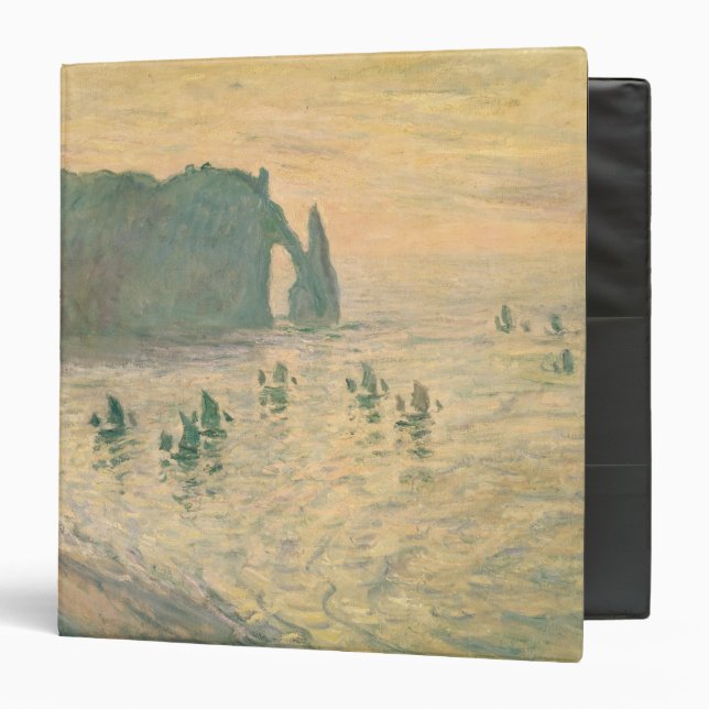 Claude Monet | The Cliffs at Etretat, 1886 Binder (Front/Inside)