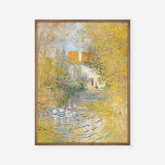 Claude Monet The Duck Pond Painting Art Print<br><div class="desc">The Duck Pond is a mesmerizing Impressionist artwork that presents a serene and idyllic scene of a duck pond surrounded by lush greenery and water lilies,  showcasing Monet's mastery in capturing the interplay of light,  reflections,  and nature's tranquillity.</div>