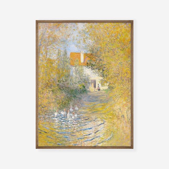 Claude Monet The Duck Pond Painting Art Print (Creator Uploaded)