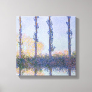 Claude Monet   The Four Trees Canvas Print
