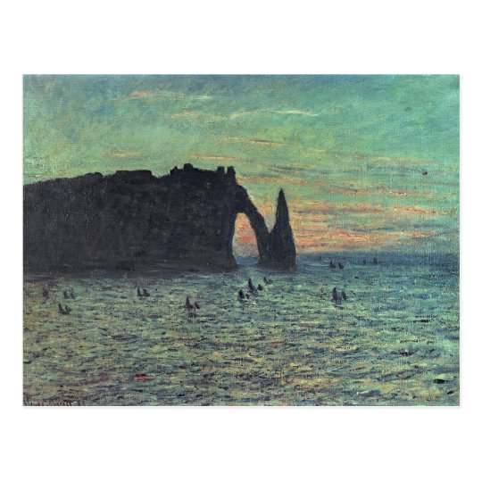 Claude Monet | The Hollow Needle at Etretat, 1883 Postcard
