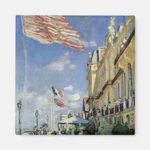 Claude Monet   The Hotel des Roches Noires Magnet
