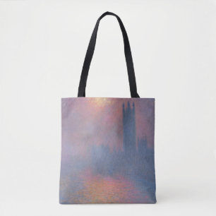 Claude Monet The Houses of Parliament, London Tote Bag