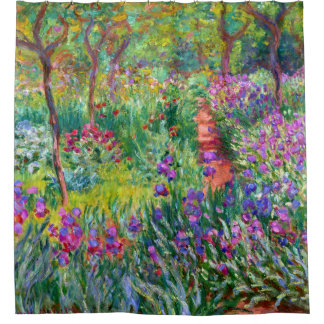 Claude Monet: The Iris Garden at Giverny